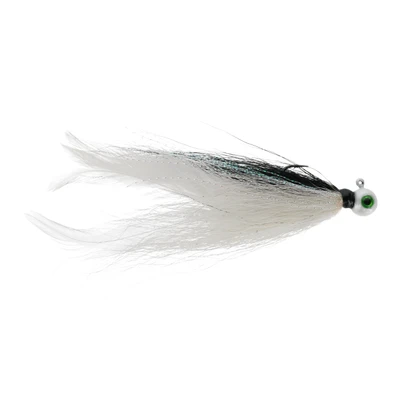 Jenko Buzzcut Hair Jig – Color/Size:Baitfish 1/8