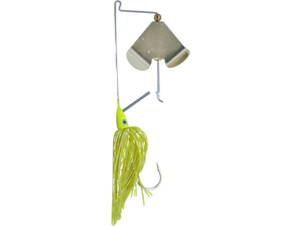 Jenko OFF SPRING Buzz Bait 1/4 oz. Chart/Gold Blade