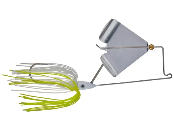 Jenko OFF SPRING Buzz Bait 1/4 oz. Chart/Silver Blade