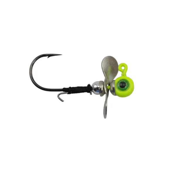 Jenko Big T Whirly Bird 1/4oz – Color:Chartreuse
