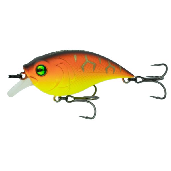 6th Sense Curve Finesse Squarebill Crankbait Tiger-Treuse