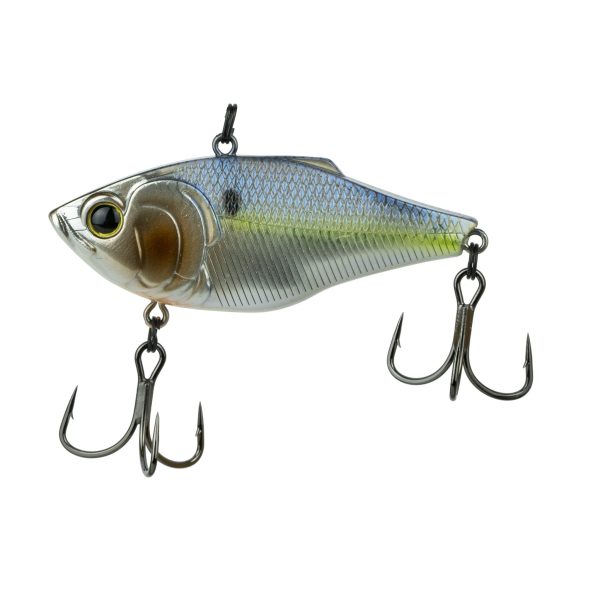 6th Sense Quake 80 Suspending Lipless Crankbait Chrome Threadfin 7/8oz